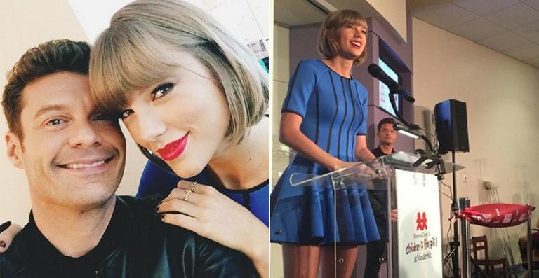 Taylor Swift e Ryan Seacrest - Reprodução / Instagram