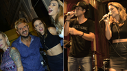 Ao lado dos amigos, Maira Charken celebra sua entrada no Video Show - Monica Soares