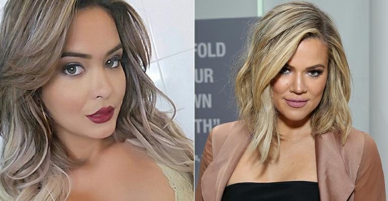 Geisy Arruda e Khloe Kardashian - Instagram/Reprodução e Getty Images