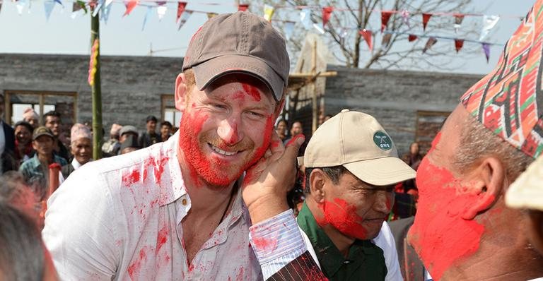 Príncipe Harry visita o Nepal e participa de festival - Getty Images