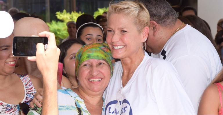 Xuxa Meneghel visita Hospital do Câncer de Barretos na véspera de seu aniversário - Blad Meneghel