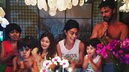 Juliana Paes comemora aniversário com a família - Reprodução/Instagram