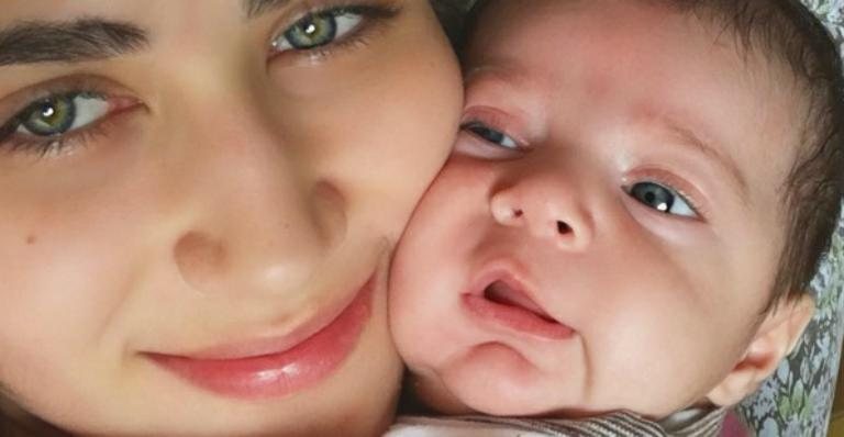 Jéssica Costa posa com o filho, Noah - Instagram/Reprodução