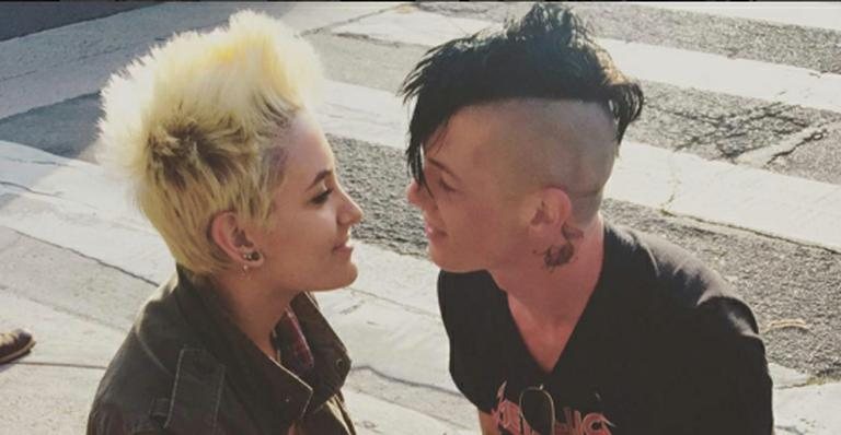 Paris Jackson e Michael Snoddy - Reprodução/Instagram