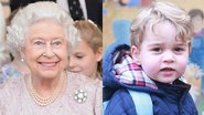 Rainha Elizabeth II e príncipe George - Getty Images; Reprodução / Instagram