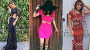 Vestido com nó na frente conquista as famosas - Reprodução/Instagram