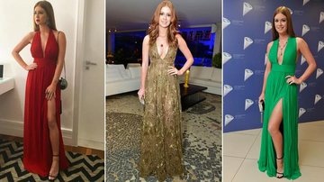 Marina Ruy Barbosa: vestidos longos para casamentos - Photo Rio News/Instagram/TV Globo