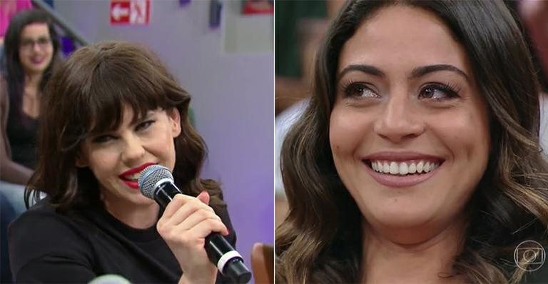 Barbara Paz e Carol Castro: elogios na TV - Reprodução TV Globo