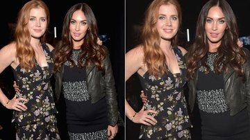 Megan Fox exibe barriguinha de grávida ao lado de Amy Adams - Getty Images