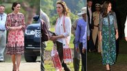 Veja os looks de Kate Middleton em viagem à Índia - Getty Images