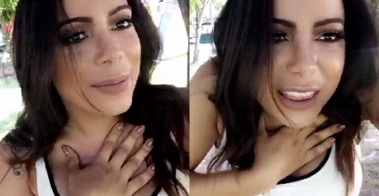 Anitta - Reprodução / Snapchat