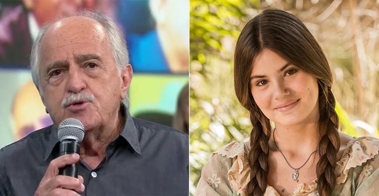 Ary Fontoura e Camila Queiroz: parceria na TV - TV Globo