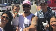 Naldo curte viagem com a mulher e os filhos nos Estados Unidos - Instagram/Reprodução