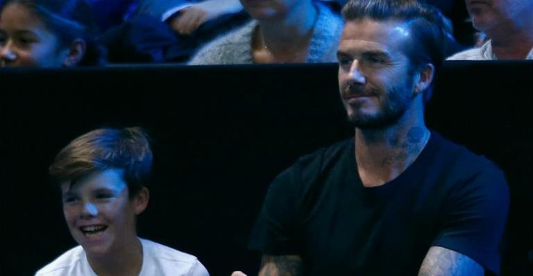 David Beckham e Cruz Beckham - Getty Images