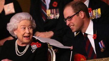 Rainha Elizabeth II e Príncipe William - Getty Images