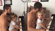 Rafael Cardoso e Aurora - Instagram/Reprodução