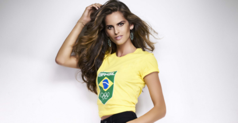 Izabel Goulart é nomeada madrinha do Time Brasil - Divulgação