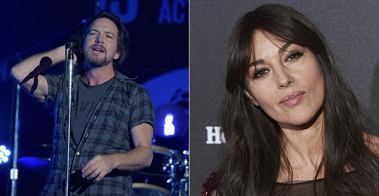 Eddie Vedder e Monica Belucci estarão em 'Twin Peaks' - Getty Images