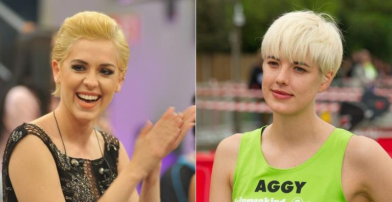 Sophia Abrahão e Agyness Deyn - Rede Globo; Getty Images