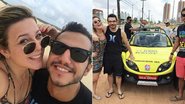 Matheus, Cacau e Alan: passeio de buggy - Instagram/Reprodução