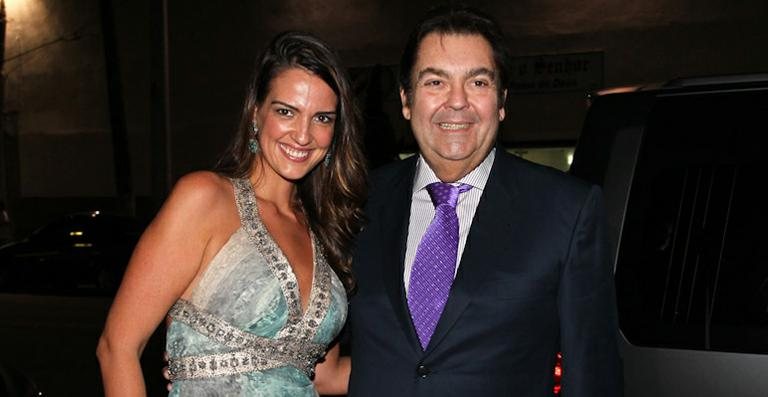 Luciana Cardoso e Fausto Silva - Manuela Scarpa / Brazil News