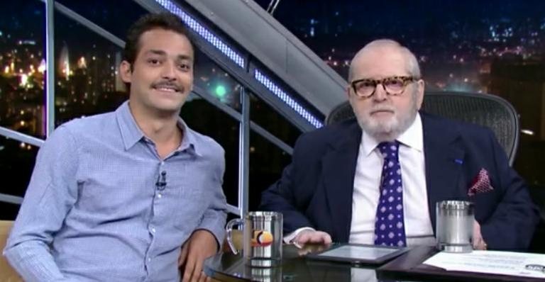 Eduardo Sterblitch e Jô Soares - TV Globo/Reprodução