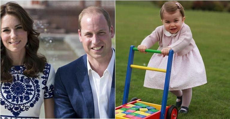 Kate e William: novas fotos da pequena Charlotte - Getty Images/ Reprodução Instagram