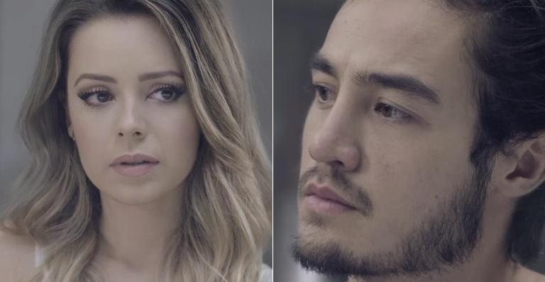 Sandy e Tiago Iorc no clipe da música 'Me Espera' - Reprodução Youtube