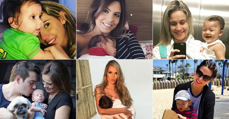 Famosas vão comemorar seu primeiro Dia das Mães - Instagram/Reprodução