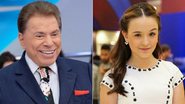 Silvio Santos e Larissa Manoela - Lourival Ribeiro/SBT e Brazil News