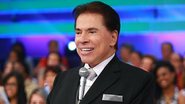 Silvio Santos com seu antigo microfone no SBT - Lourival Ribeiro/SBT