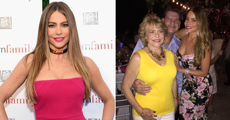 Sofía Vergara retorna à Colômbia e posa com os pais - Getty Images/Instagram