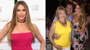 Sofía Vergara retorna à Colômbia e posa com os pais - Getty Images/Instagram