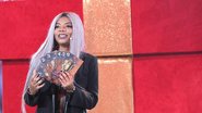 Ludmilla ri da própria gafe no 'Domingão do Faustão' - Reprodução/ Globo