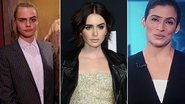 Cara Delevingne, Lily Collins e Renata Vasconcellos - Getty Images/Reprodução TV Globo