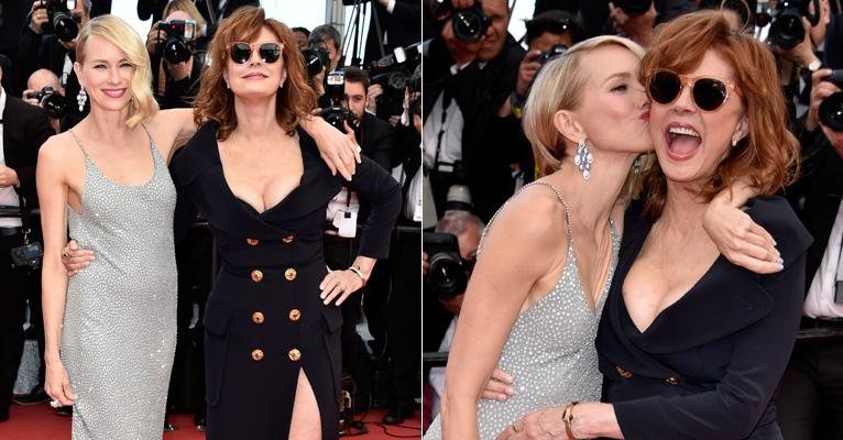 Susan Sarandon e Naomi Watts: amizade em Cannes - Getty Images