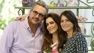 Ticiana Villas Boas, Fabrizio Fasano Jr. e Carol Fiorentino comandam o Bake Off Brasil no SBT - Gabriel Gabe/SBT