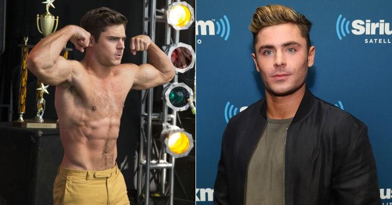 Zac Efron revela que tem apenas 5% de gordura no corpo - Divulgação/Getty Images