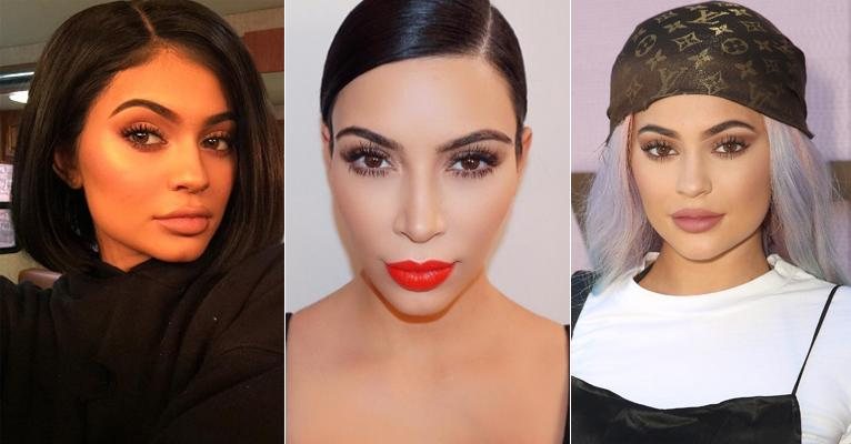 Sobrancelhas ombré: técnica é aposta das Kardashians - Getty Images/Instagram