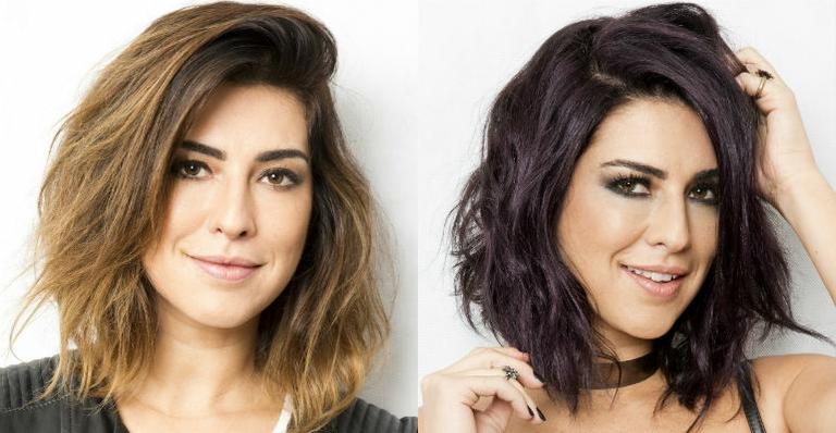 Fernanda Paes Leme muda o visual e escure o cabelo - Divulgação