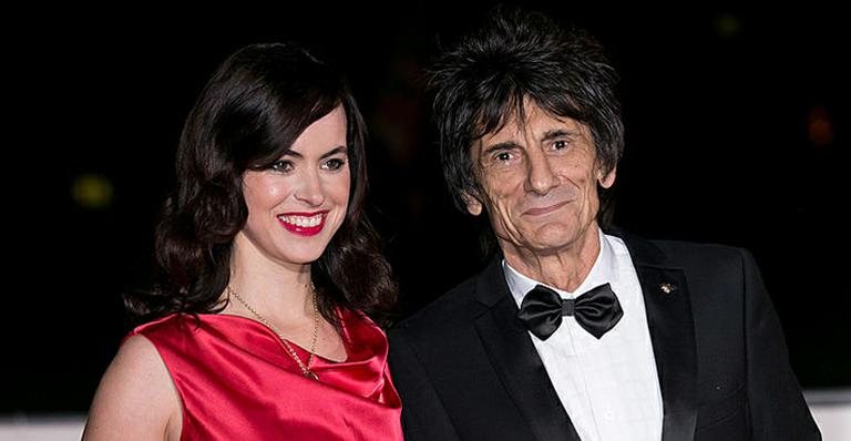 Ronnie Wood e Sally Wood - Getty Images