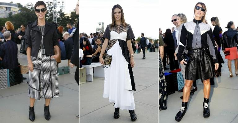 Lilian Pacce, Alessandra Ambrosio e Sabrina Sato - FERNANDA CALFAT/GETTY IMAGES