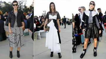 Lilian Pacce, Alessandra Ambrosio e Sabrina Sato - FERNANDA CALFAT/GETTY IMAGES