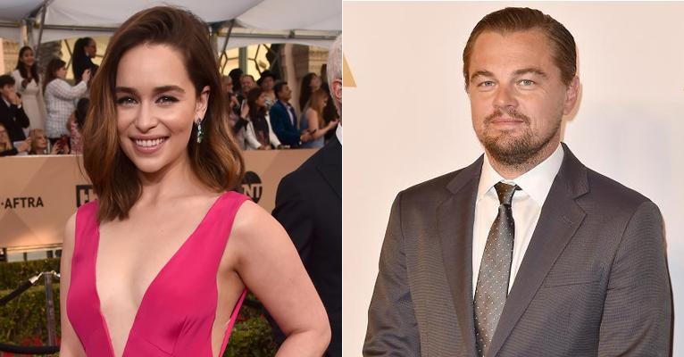 Emilia Clarke revela "queda" por Leonardo Dicaprio - Getty Images