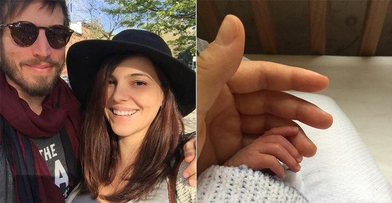 Taina Muller e o marido: felizes com a chegada do primeiro herdeiro - Reprodução Instagram