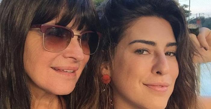 Fernanda Paes Leme e a mãe - Reprodução Instagram