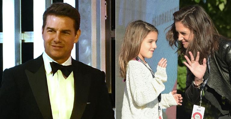 Tom Cruise, Katie Holmes e Suri - GettyImages