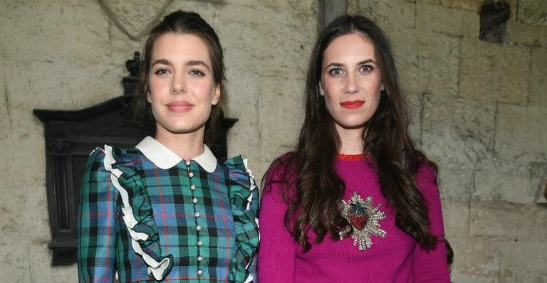 Charlotte Casiraghi e Tatiana Santo Domingo Casiraghi - Divulgação Montblanc