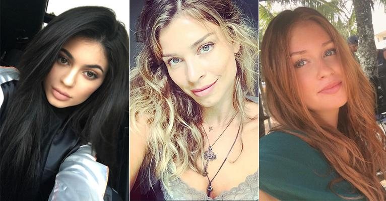 Kylie Jenner, Grazi Massafera e Marina Ruy Barbosa - Reprodução/Instagram