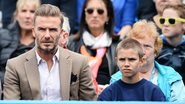 David Beckham e o filho Romeo - Getty Images